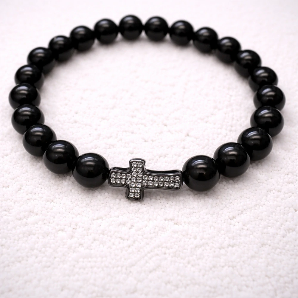 🖤 Náramek z onyxu – elegance a síla ✨