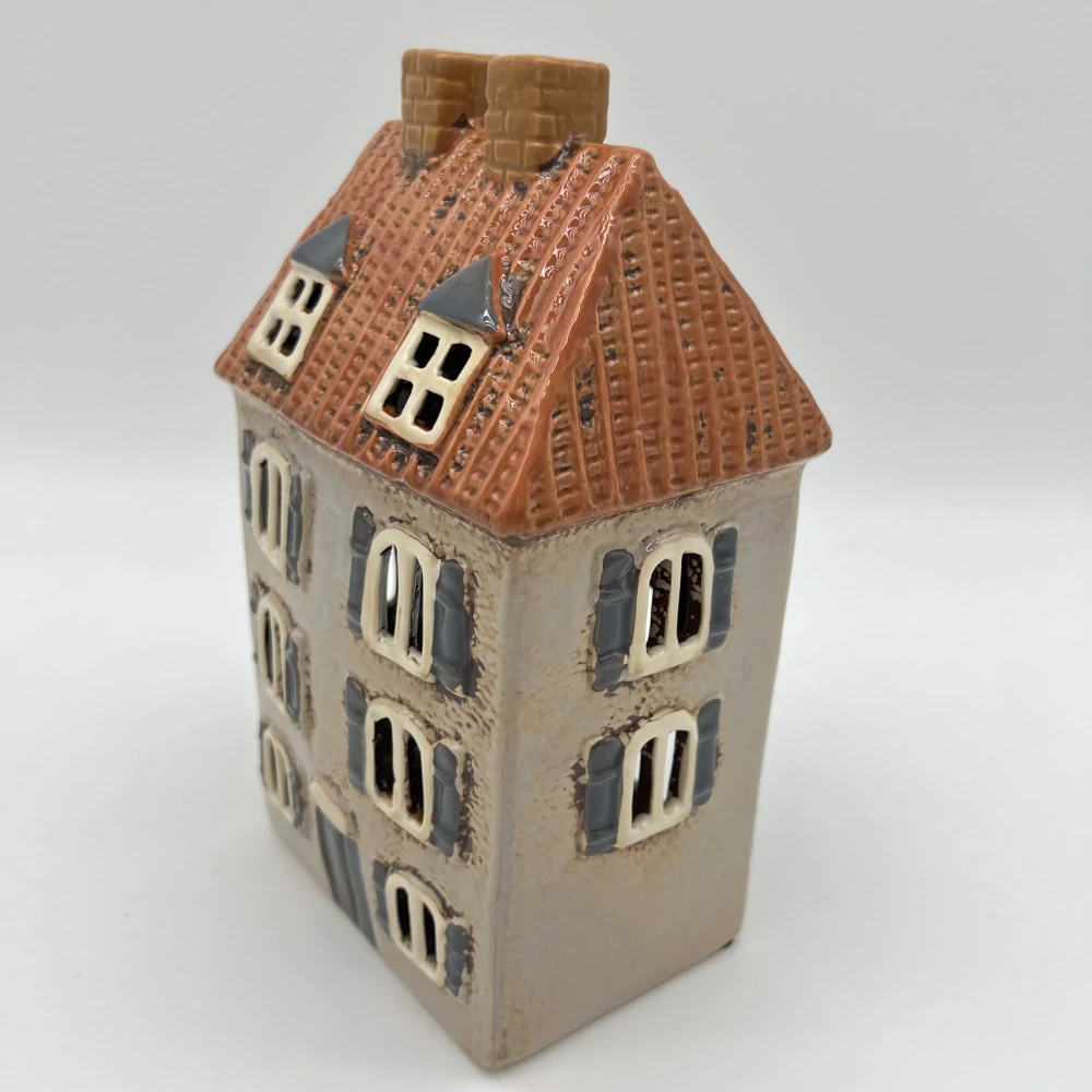 🏡✨ Keramický domeček na čajovou nebo LED svíčku ✨🏡