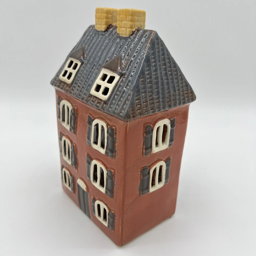 🏡✨ Keramický domeček na čajovou nebo LED svíčku ✨🏡