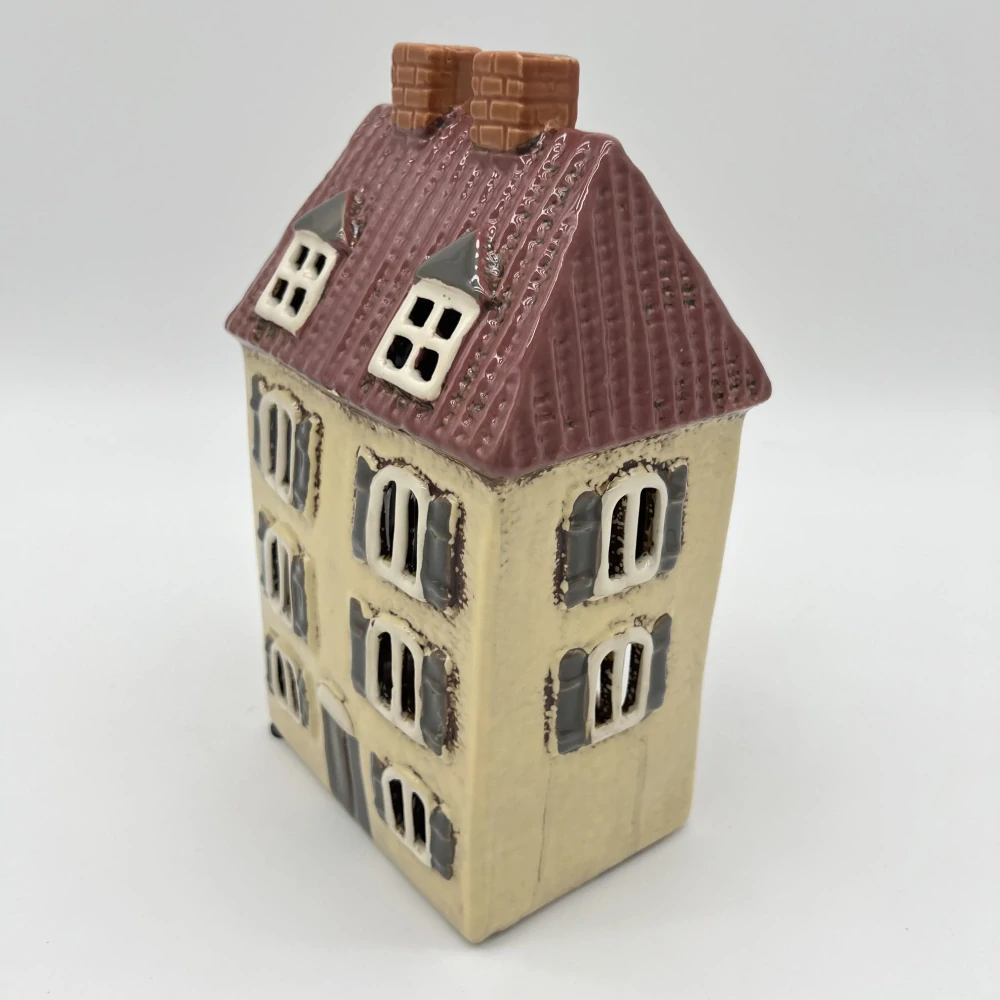 🏡✨ Keramický domeček na čajovou nebo LED svíčku ✨🏡