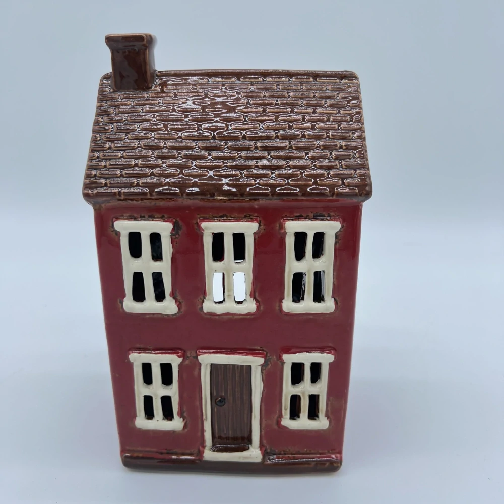 🏡✨ Keramický domeček na čajovou nebo LED svíčku ✨🏡