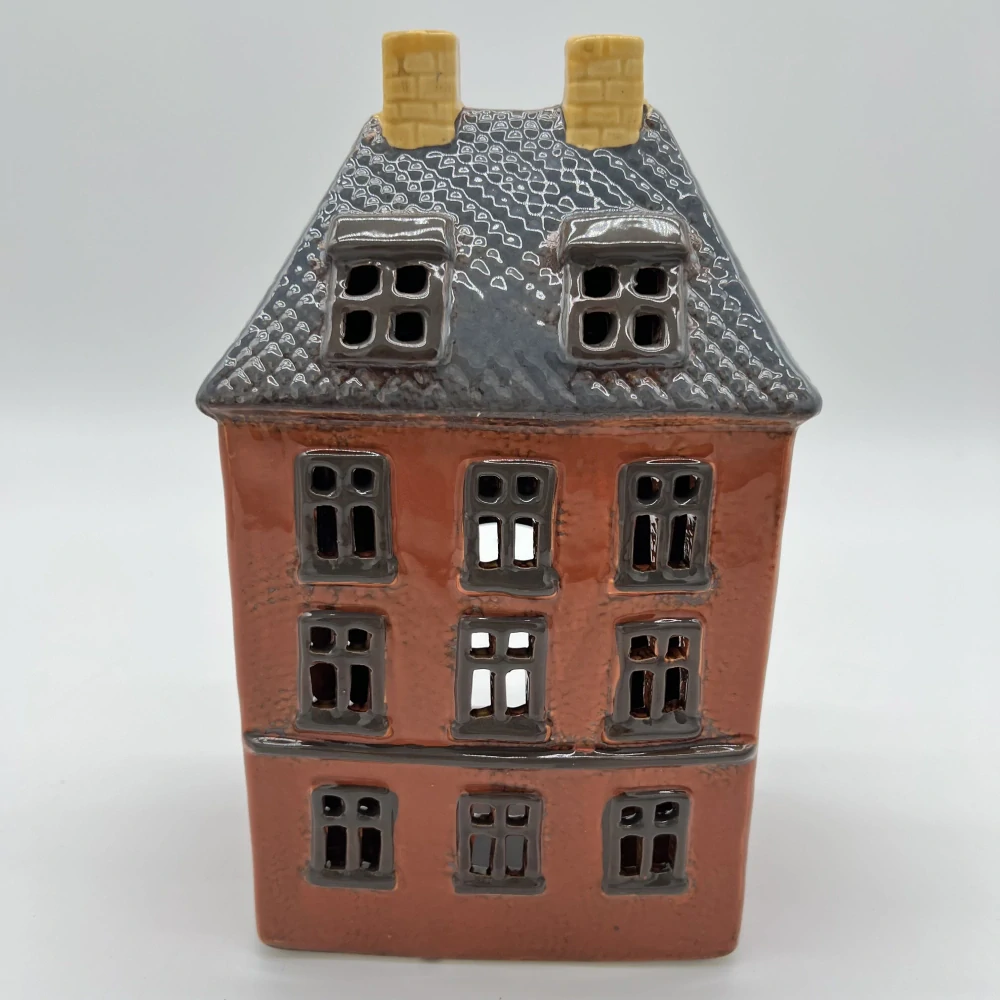 🏡✨ Keramický domeček na čajovou nebo LED svíčku ✨🏡