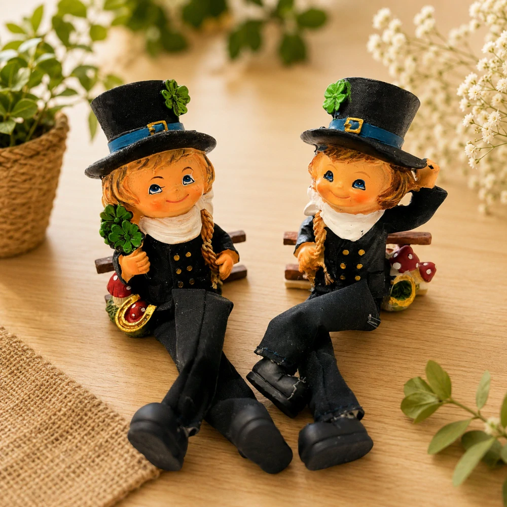 🍀 Dekorační figurka kominíčka pro štěstí 🍀 - dva druhy