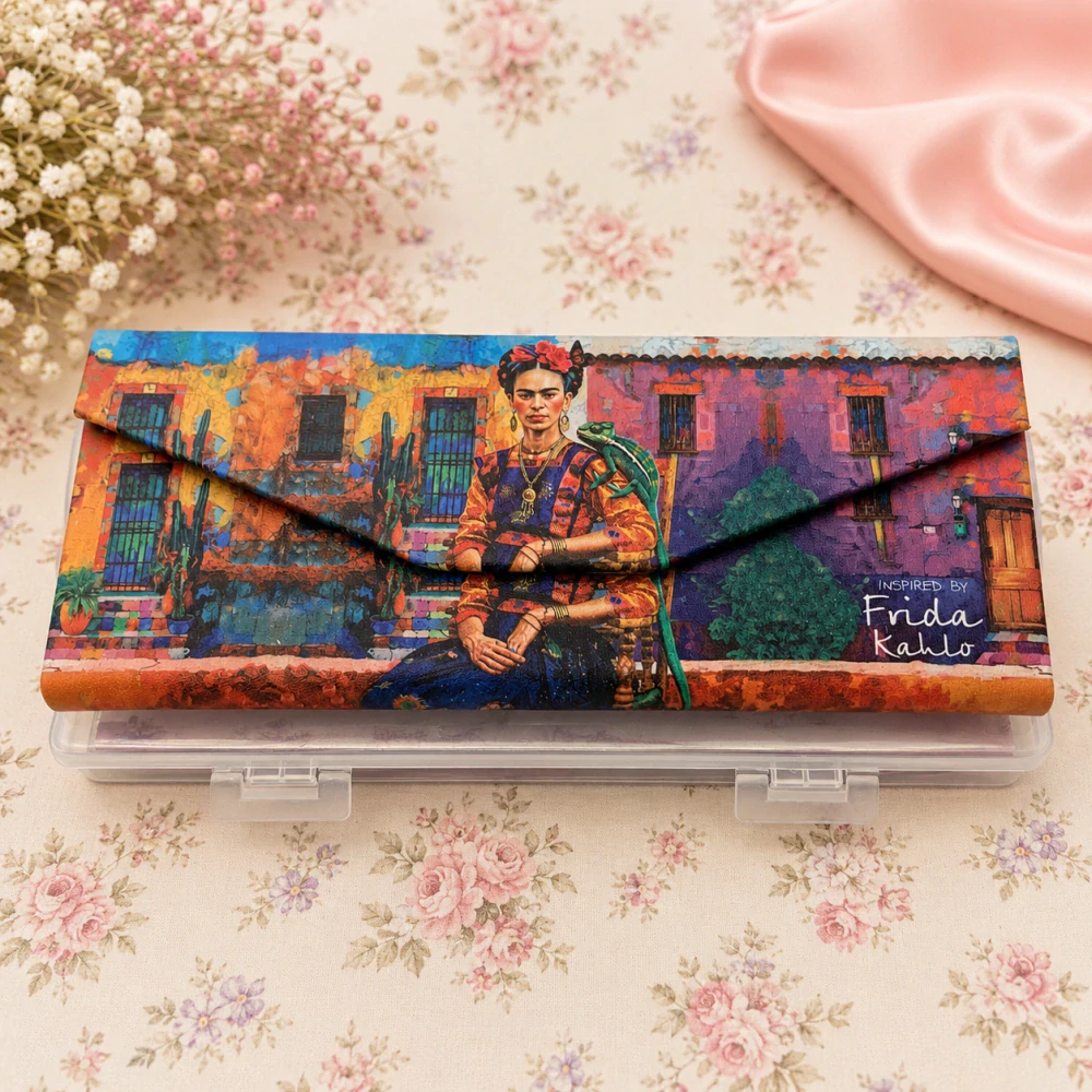 🎨🌺 Skládací pouzdro na brýle Carmani® – inspirace Fridou Kahlo 🌺🎨