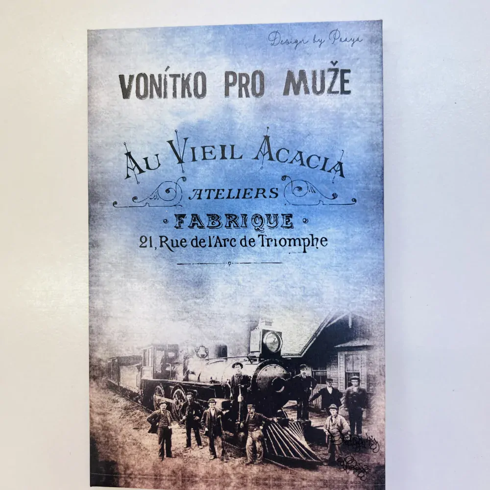 PŘÍRODNÍ VONÍTKO DO PRÁDLA - PRO MUŽE