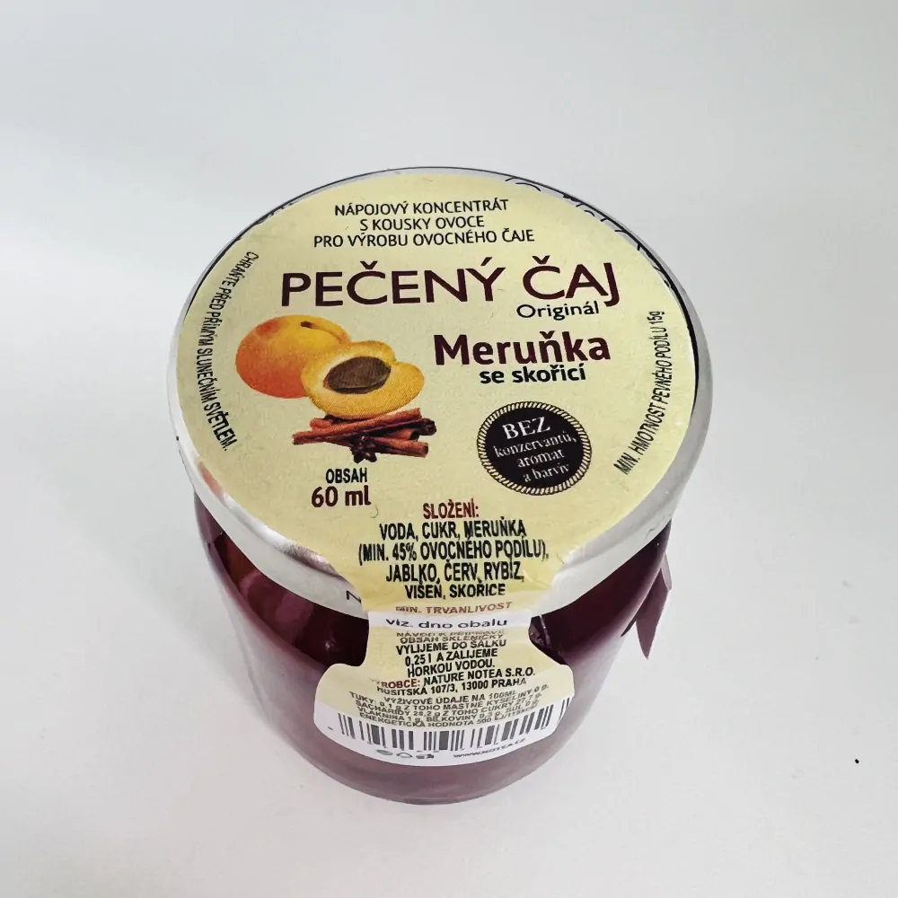 PEČENÝ ČAJ - MERUŇKA SE SKOŘICÍ