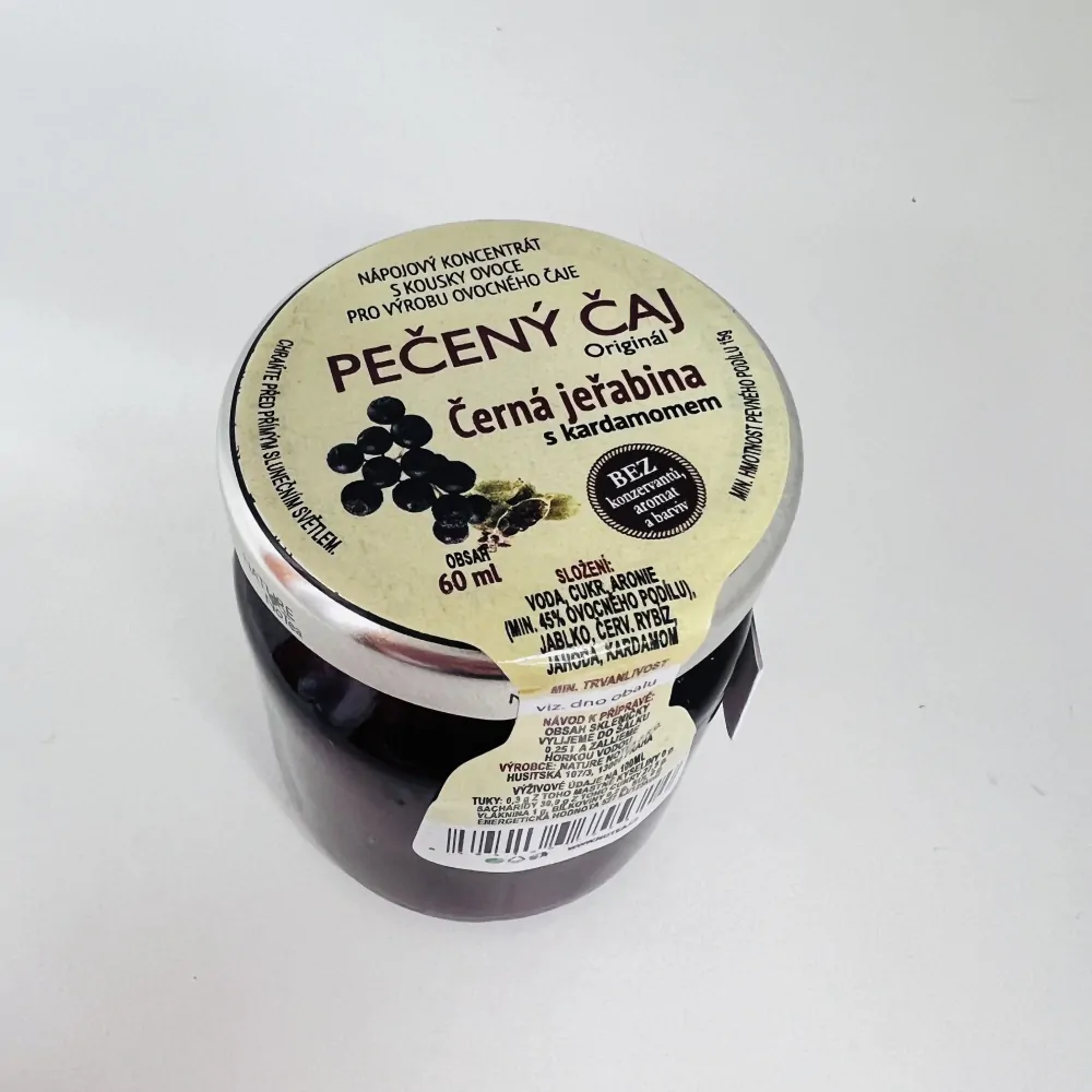 PEČENÝ ČAJ - ČERNÁ JEŘABINA S KARDAMOMEM