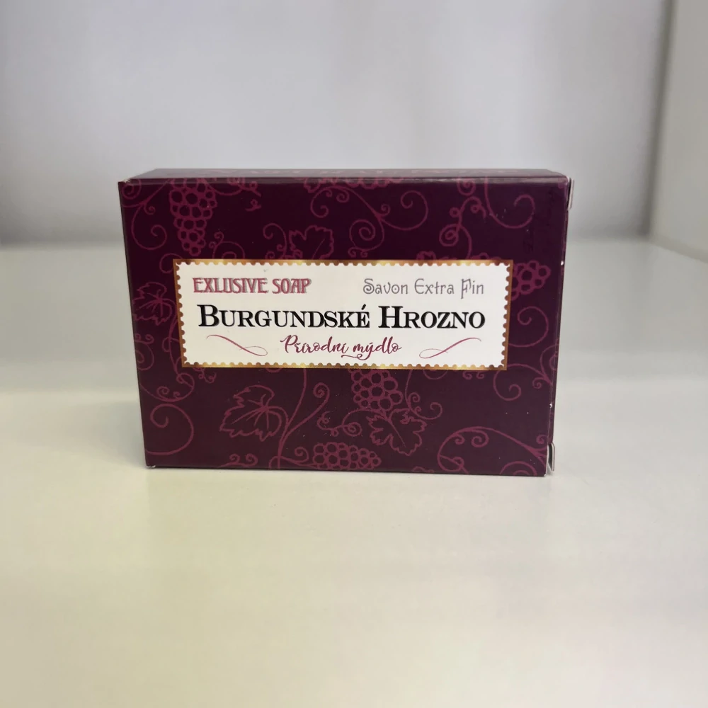 DÁRKOVÉ MÝDLO MALÉ BURGUNDSKÉ HROZNO 40 g