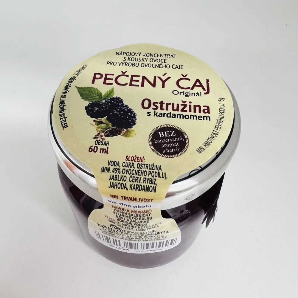 PEČENÝ ČAJ - OSTRUŽINA S KARDAMOMEM