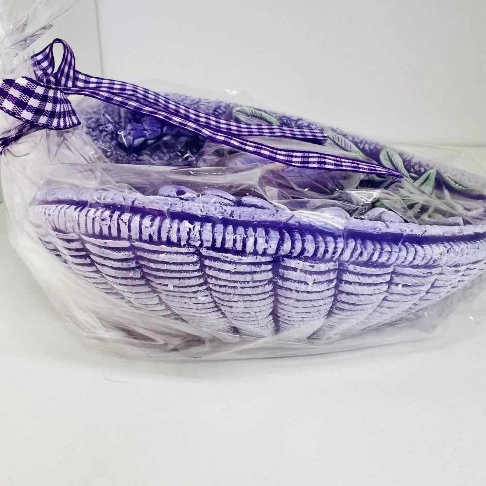 SVÍČKA LAMPION MOTIV LEVANDULE