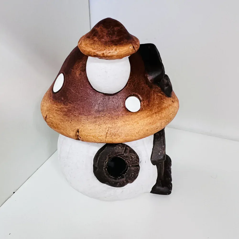 PODZIMNÍ DEKORACE HOUBA S OSVĚTLENÍM 