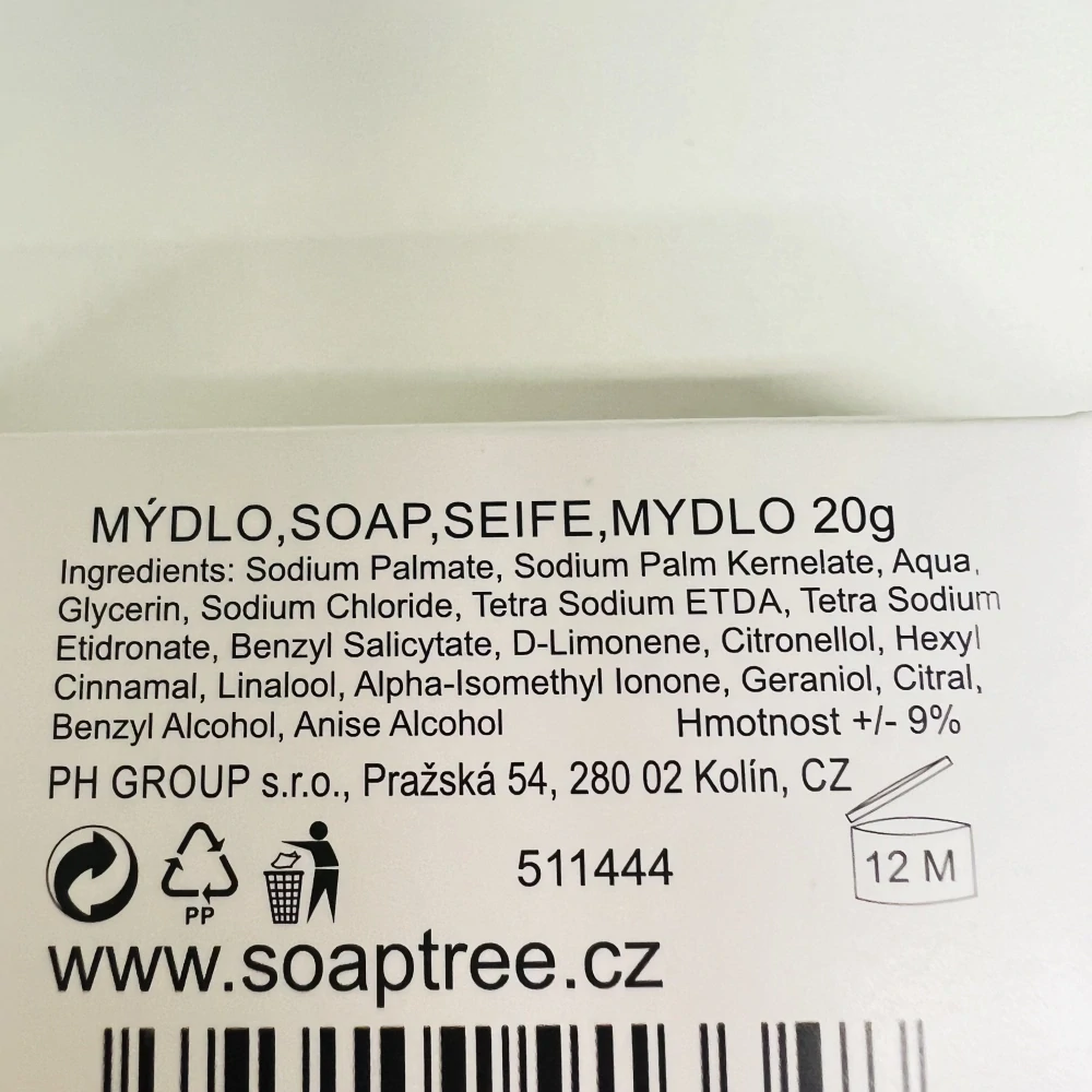 DÁRKOVÉ MÝDLO LEVANDULE 20g