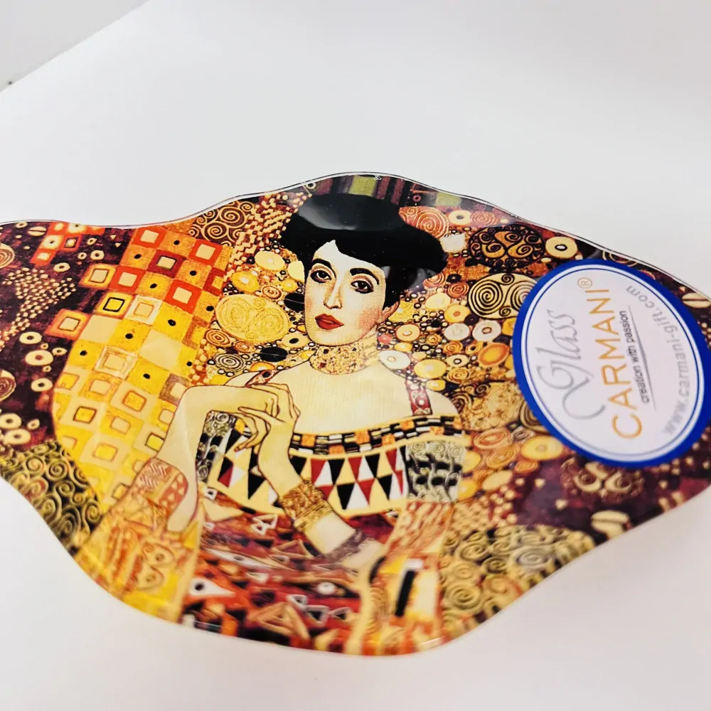 MISKA NA ODLOŽENÍ ČAJOVÉHO SÁČKU MOTIV GUSTAV KLIMT - ADELE BLOCH