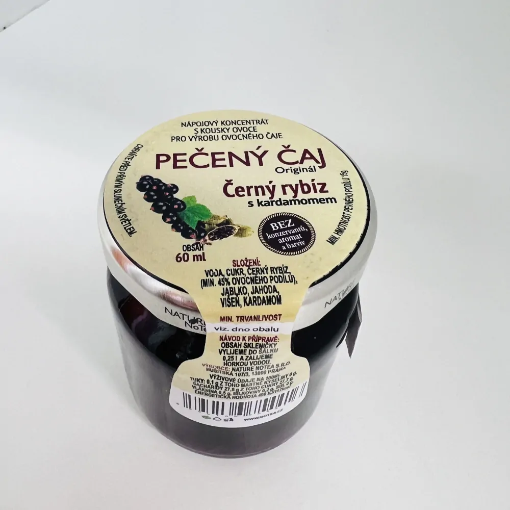 PEČENÝ ČAJ - ČERNÝ RYBÍZ S KARDAMOMEM