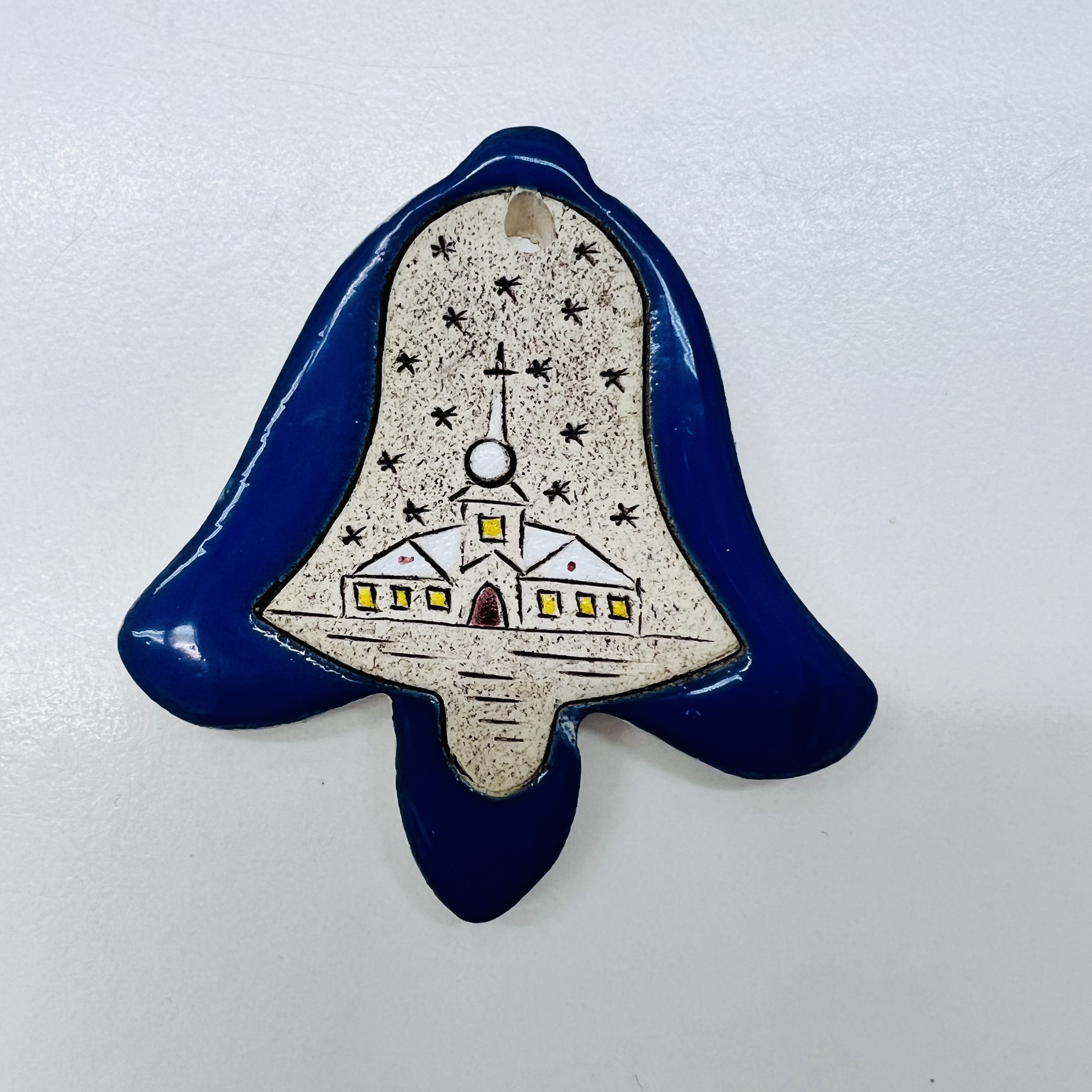 ZIMNÍ DEKORACE OZDOBA ZVONEK