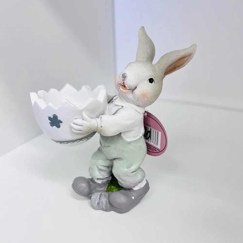 DEKORACE FIGURKA ZAJÍCE STOJÍCÍ