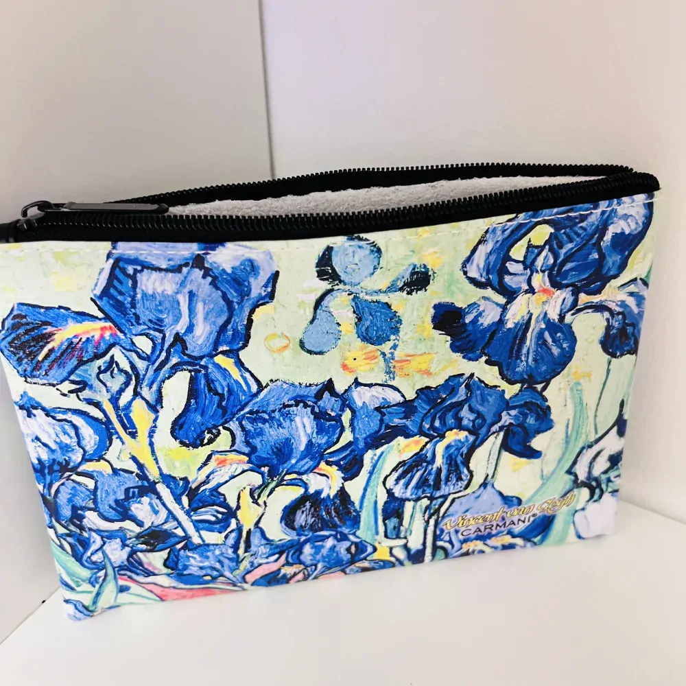 KOSMETICKÁ TAŠKA MOTIV VINCENT VAN GOGH - KOSATCE