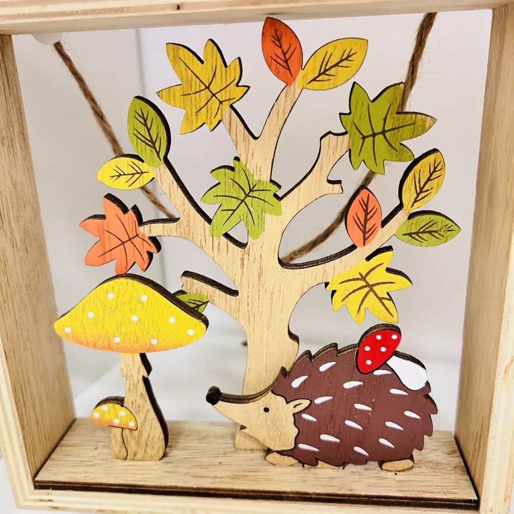 DEKORACE PODZIMNÍ OKÉNKO 