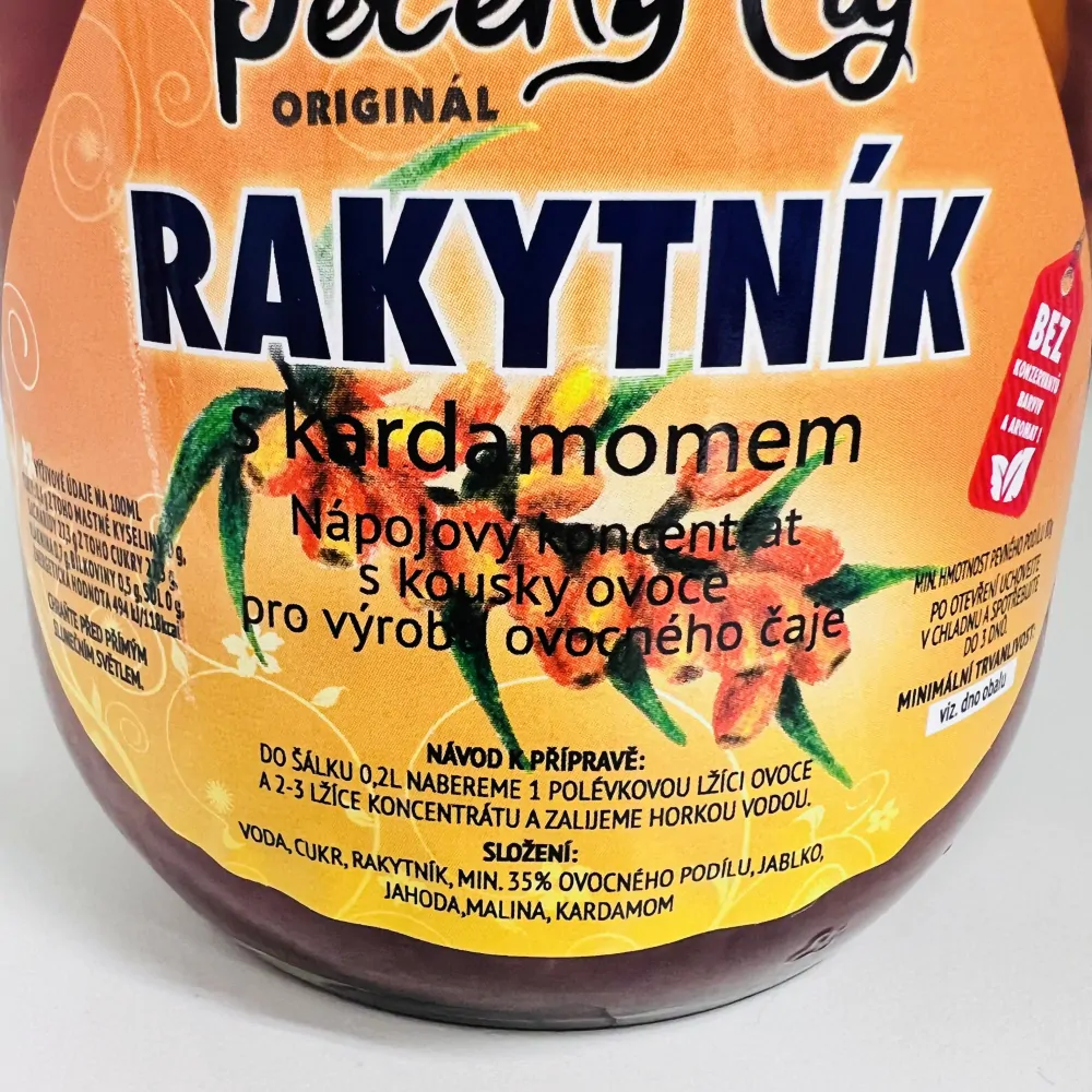 PEČENÝ ČAJ RAKYTNÍK S KARDAMOMEM