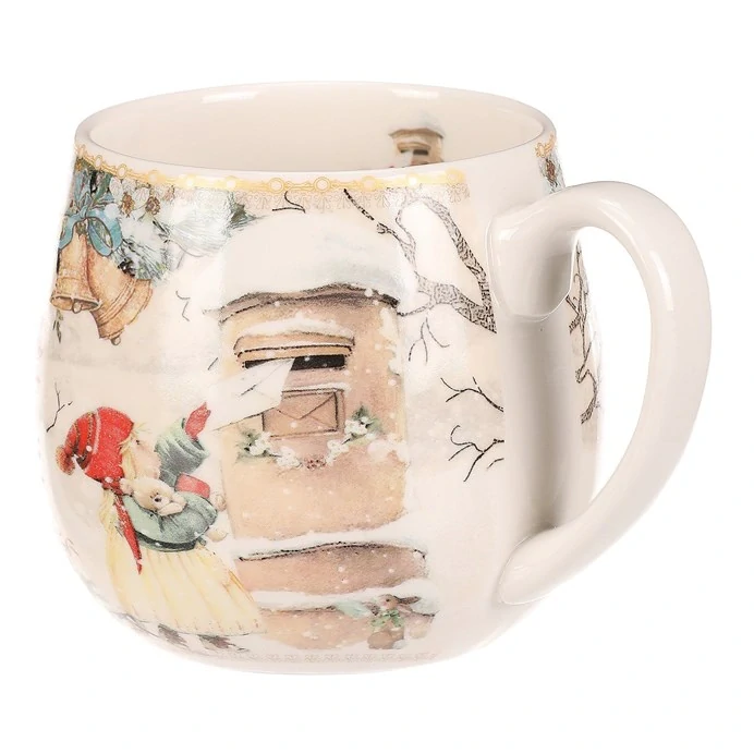 HRNEK V DÁRKOVÉM BALENÍ SE ZIMNÍM MOTIVEM