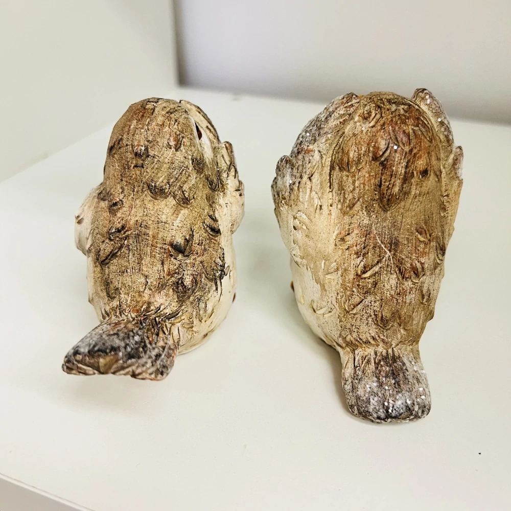 DEKORACE FIGURA PTÁČKA - DVA DRUHY