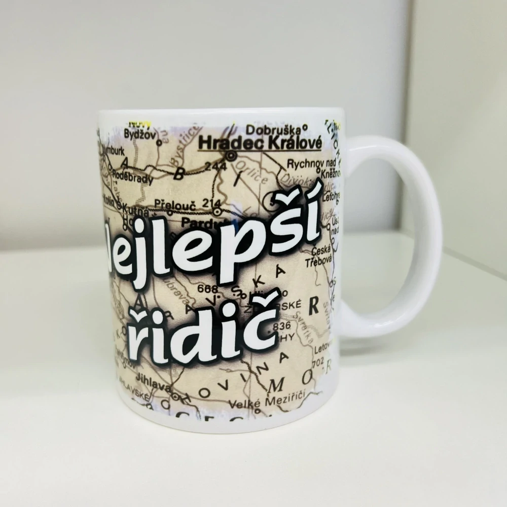 DÁRKOVÝ HRNEČEK - NEJLEPŠÍ ŘIDIČ - MOTORKA