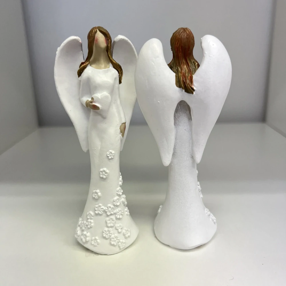 DEKORACE ANDĚL SE SRDÍČKEM - DVA DRUHY