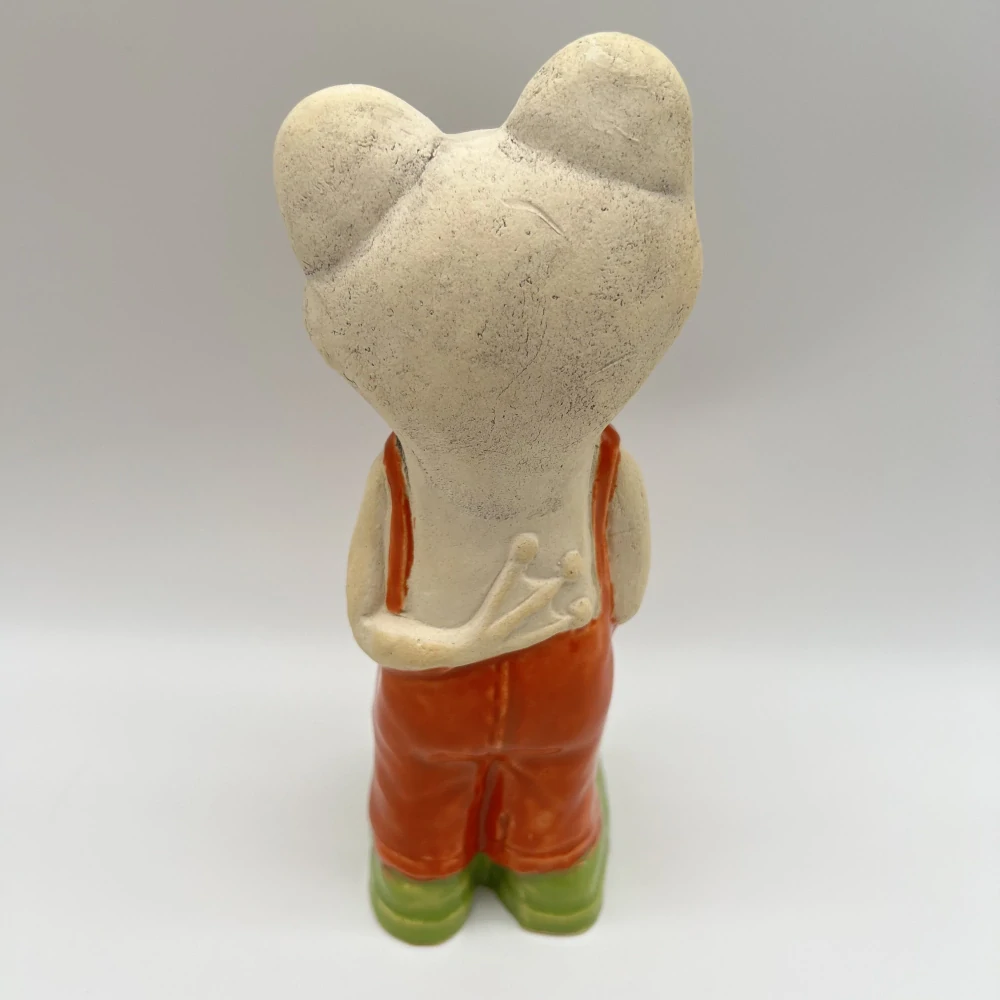 DEKORACE KERAMICKÁ FIGURA ŽÁBY CHLAPCE