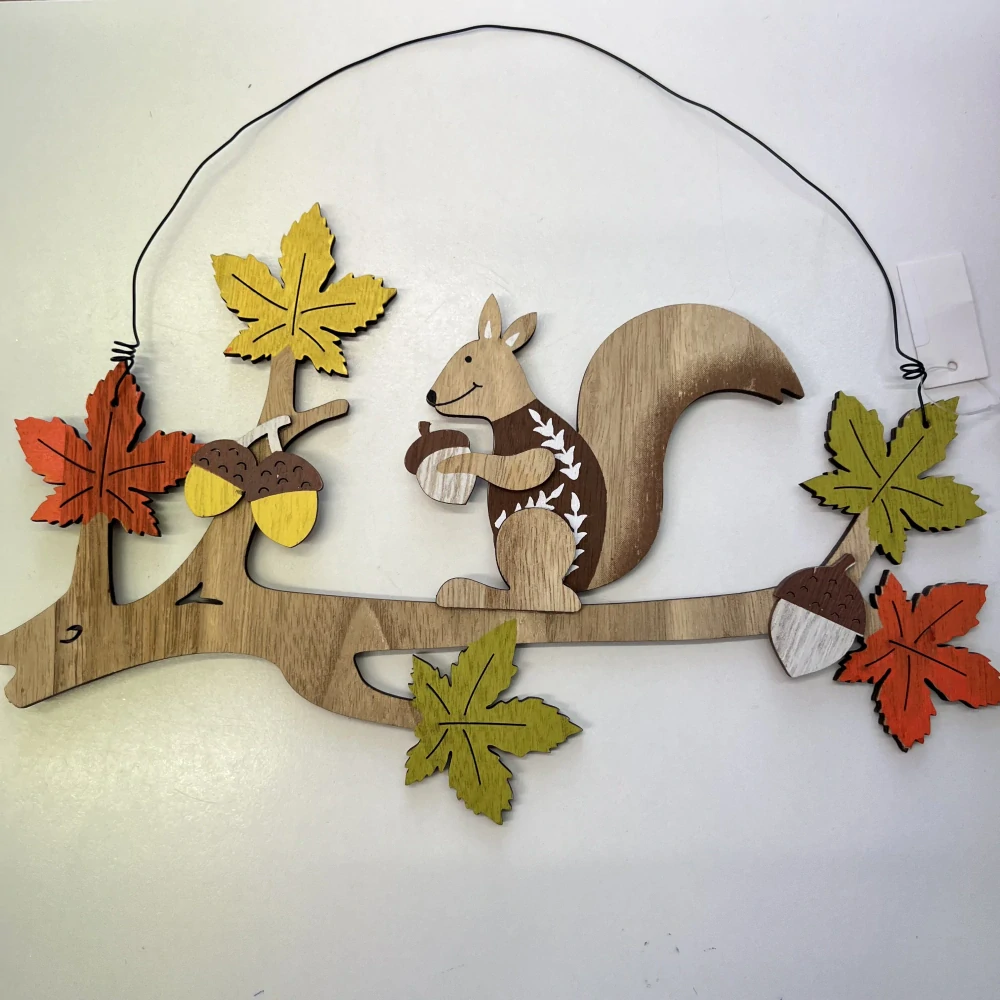 PODZIMNÍ ZÁVĚSNÁ DEKORACE