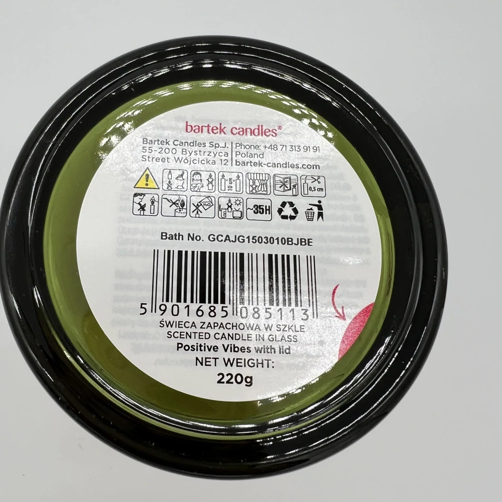 DÁRKOVÁ SVÍČKA VE SKLE S DŘEVĚNÝM KNOTEM 