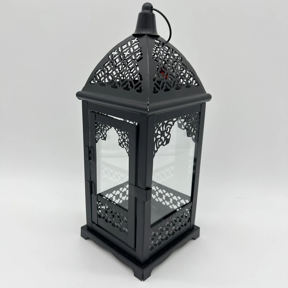 LUCERNA KOVOVÁ ČERNÁ 