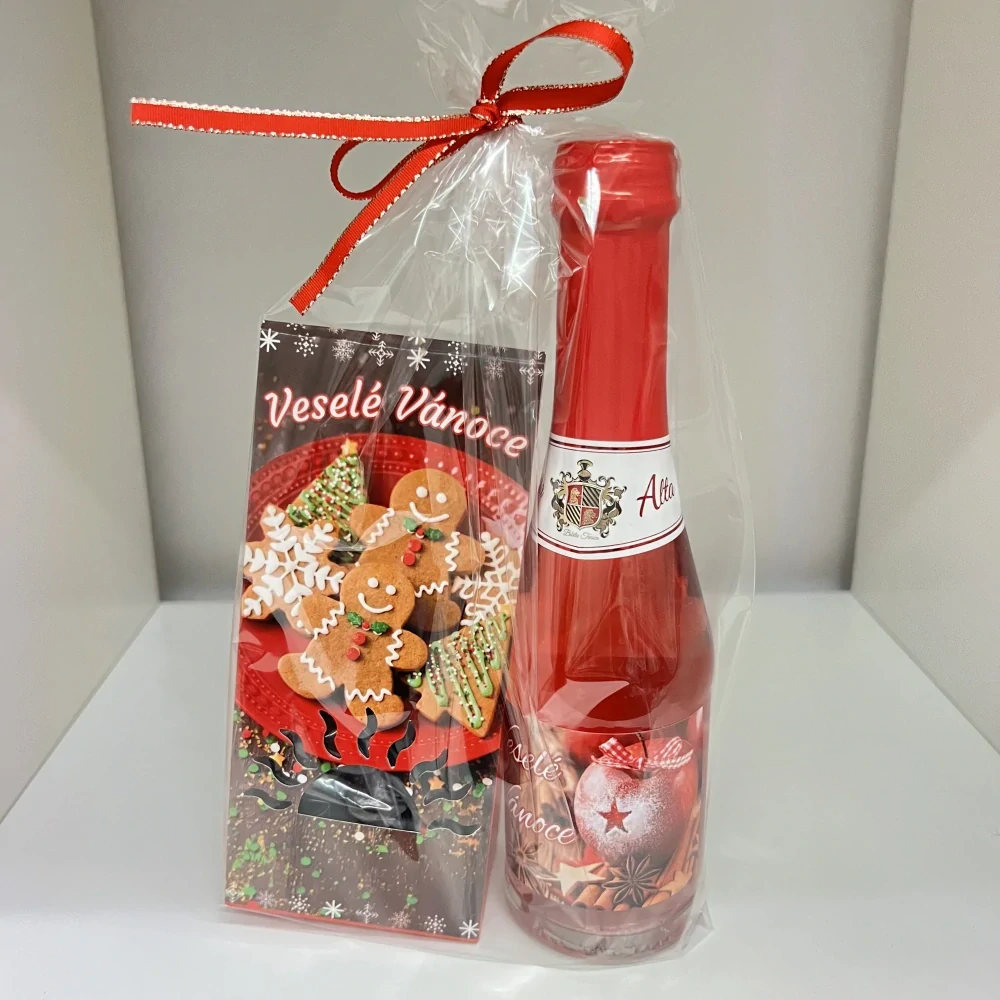 🎁 Vánoční dárkový balíček – Fragola & mandle v čokoládě
