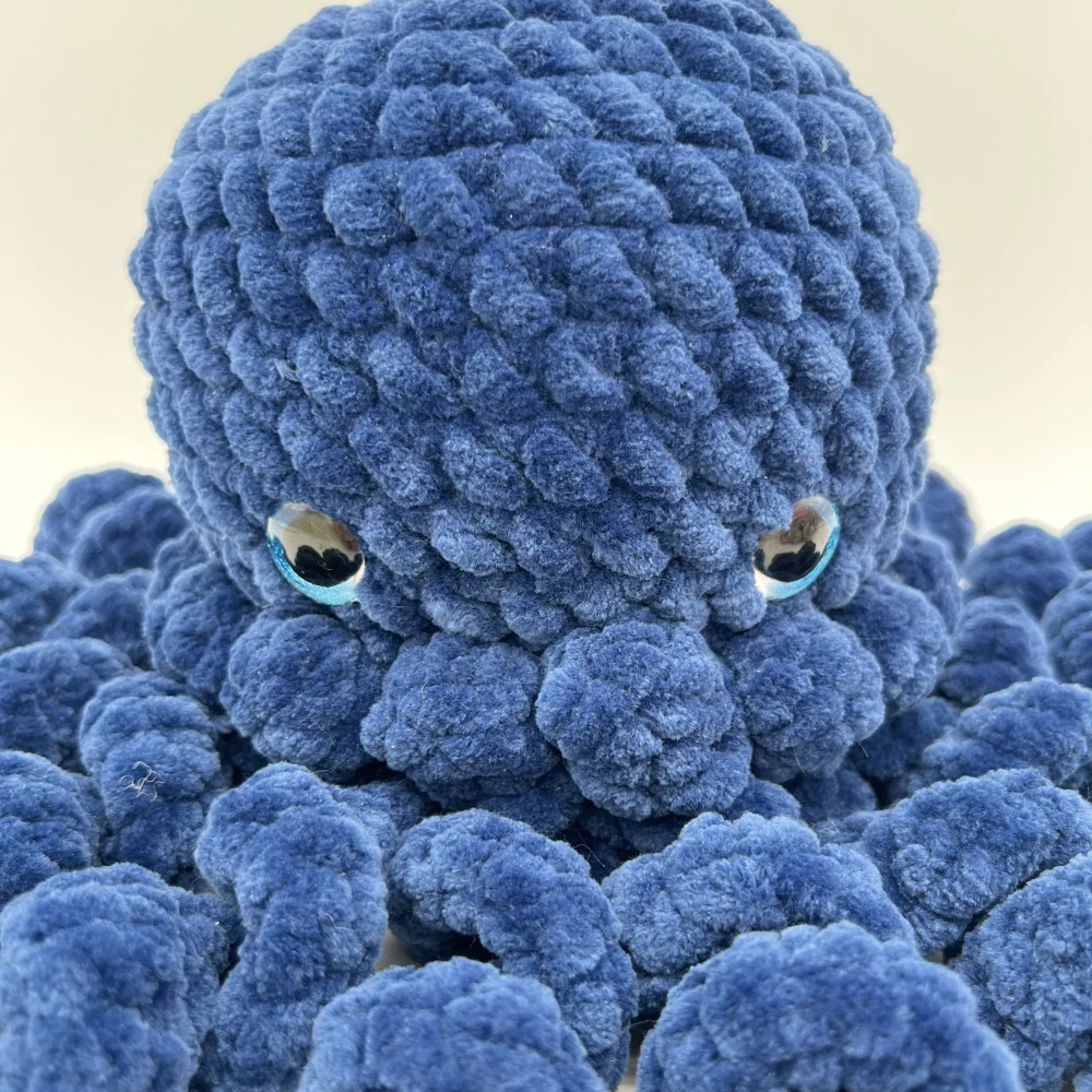 🐙 Háčkovaná chobotnička – dekorace