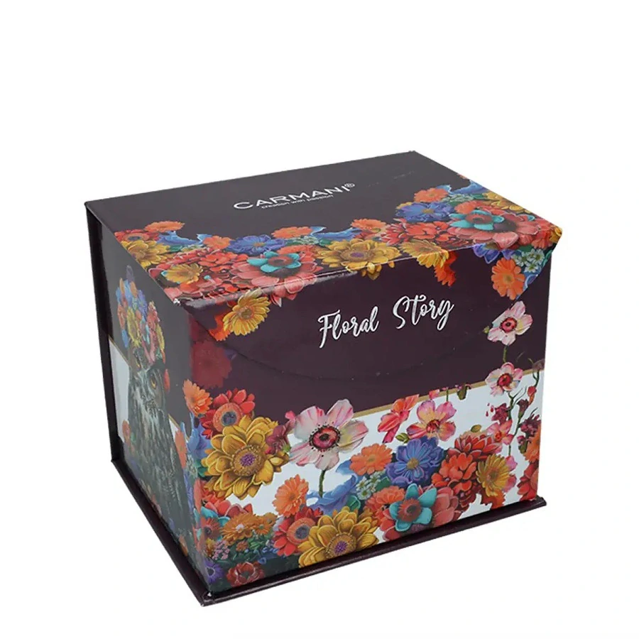 🕊️ Porcelánový hrnek Carmani® – Floral Story, kolibřík 🌸