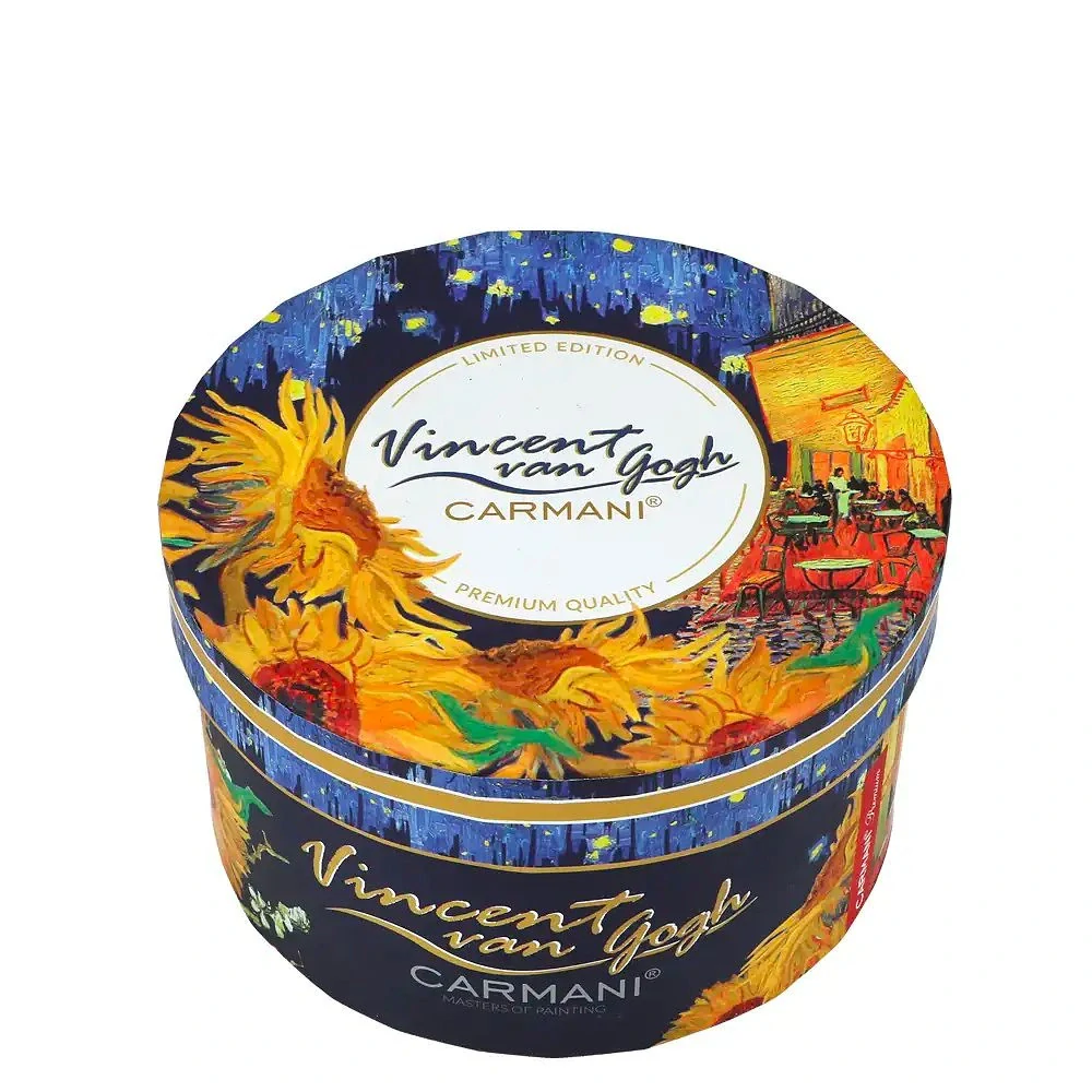 ☕ Espresso šálek s podšálkem – inspirace Vincent van Gogh (100 ml) 🌌🎨