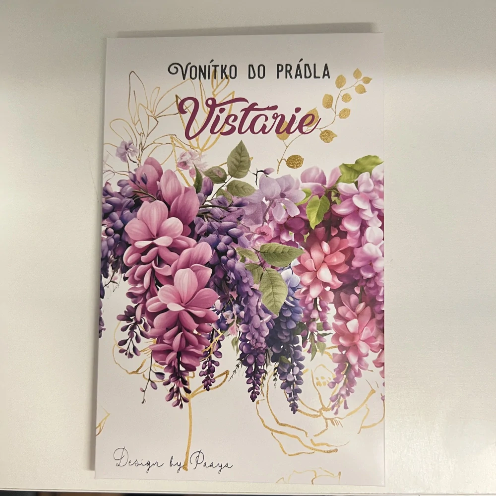 🌸 Přírodní vonítko do prádla – Vistárie
