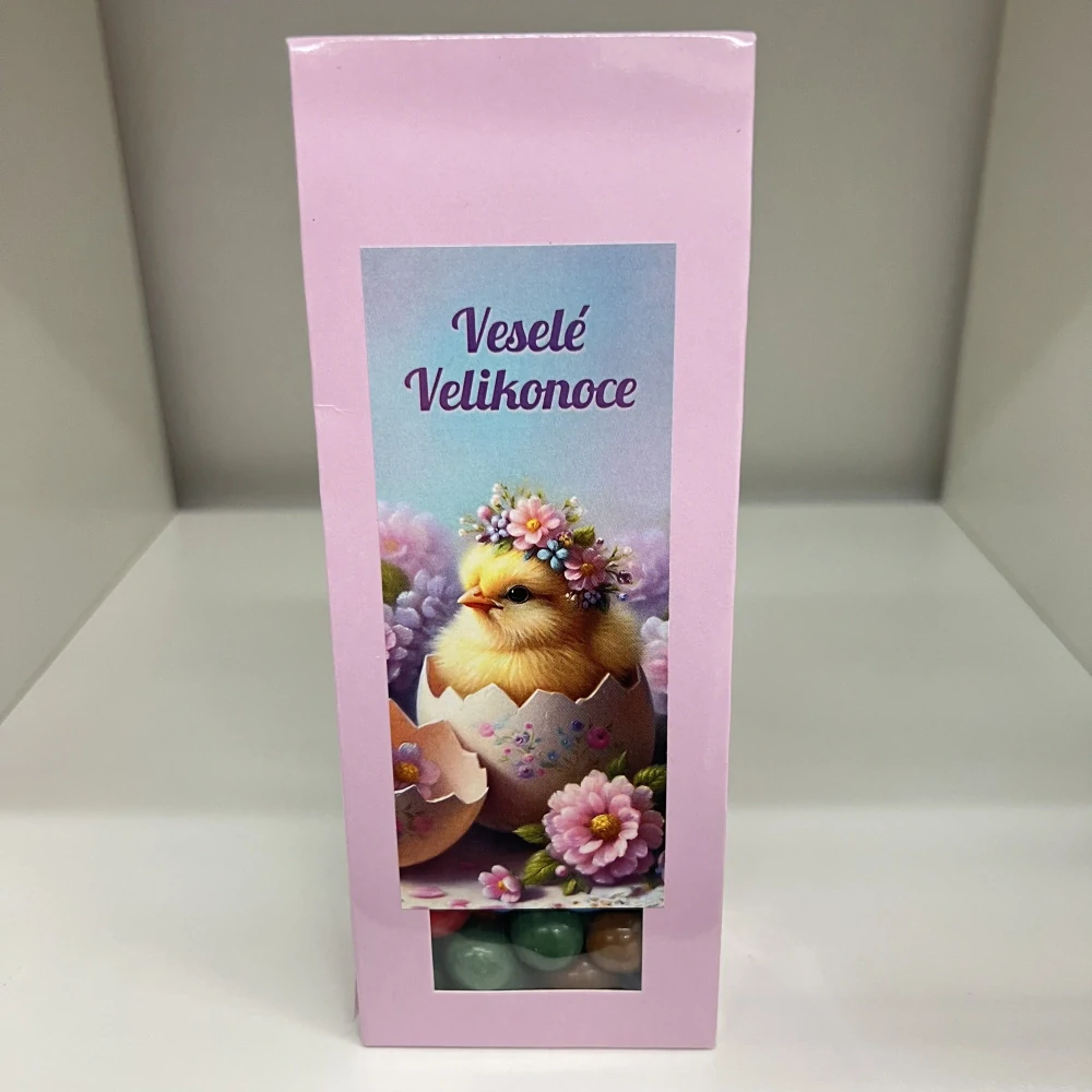 🌸🐥 Veselé Velikonoce – arašídy v barevné čokoládě 🐥🌸