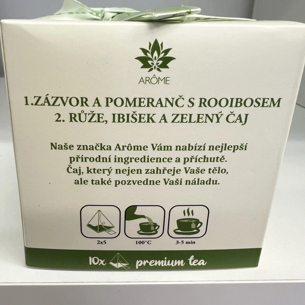 🍀☕ Čaj pro štěstí – dárkové balení PREMIUM ☕🍀