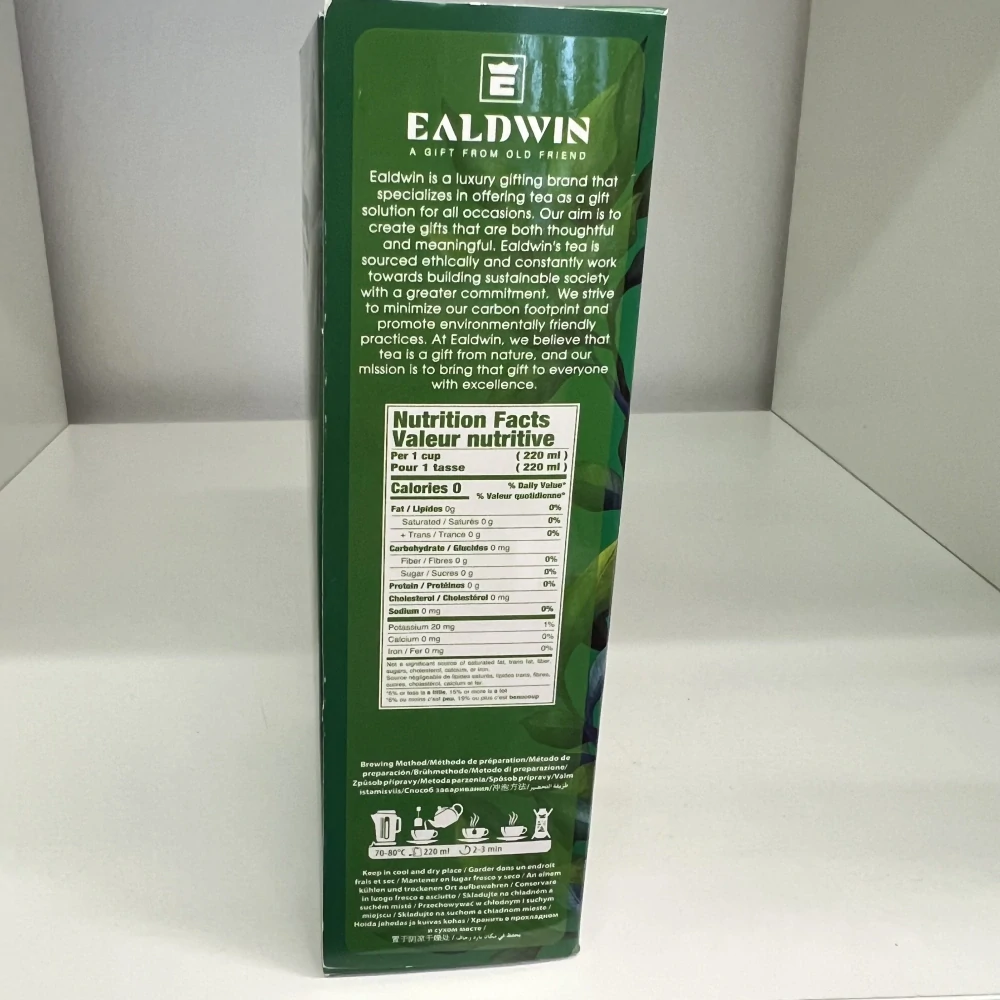 💚☕ Ealdwin Pure Green – Premium Green Tea ☕💚