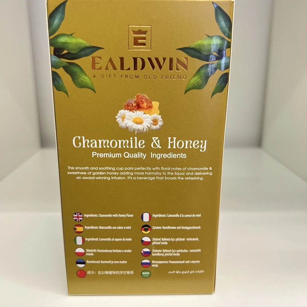 🌼 Chamomile & Honey – Premium Tea (Ealdwin)