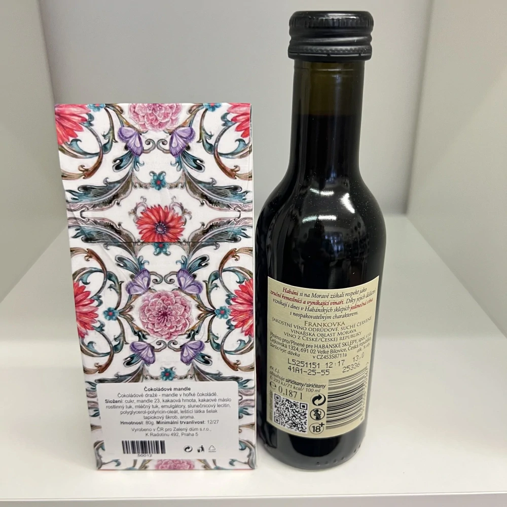 🎁 Dárková sada „Na nervičky“ 🍷🍫