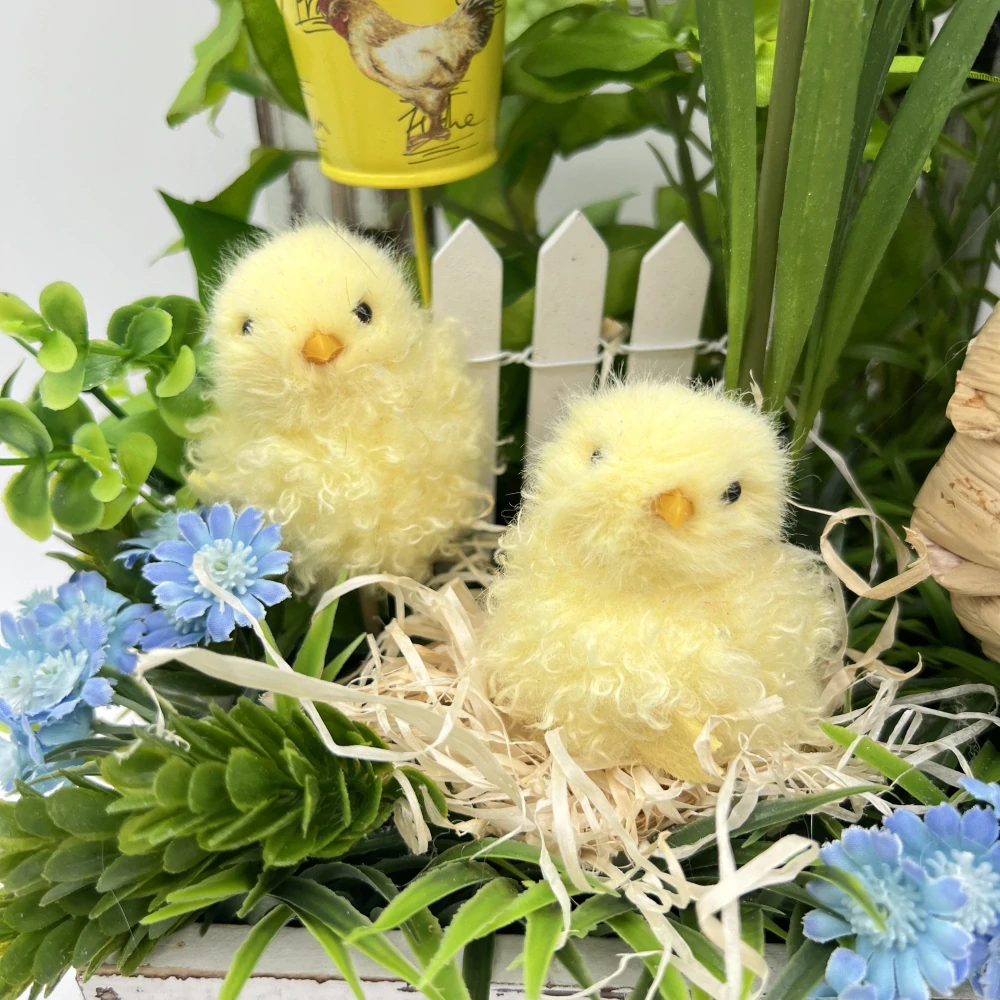 🐰🌸 Velikonoční dekorace se zajíčkem a kuřátky 🌸🐣