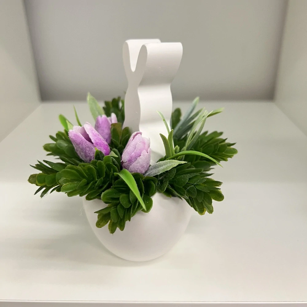 🐰 Jarní dekorace se zajíčkem ve vajíčku 🌸