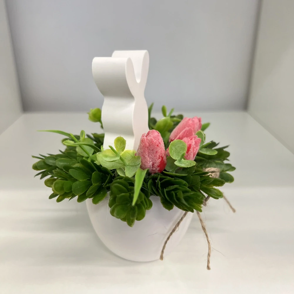 🐰 Jarní dekorace se zajíčkem ve vajíčku 🌷