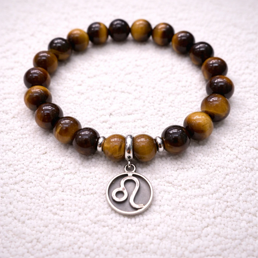 ✨ Náramek – Lev & Tygří oko ✨