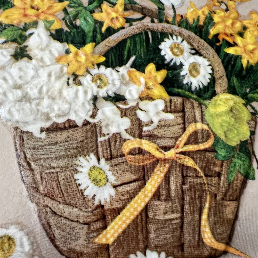 💜✨ Dlaždice zdobená technikou Decoupage 3D ✨💜