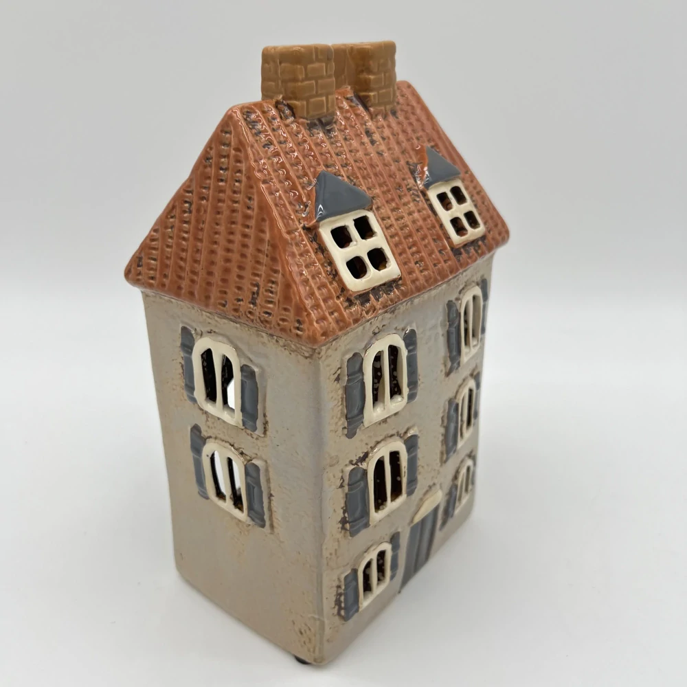 🏡✨ Keramický domeček na čajovou nebo LED svíčku ✨🏡