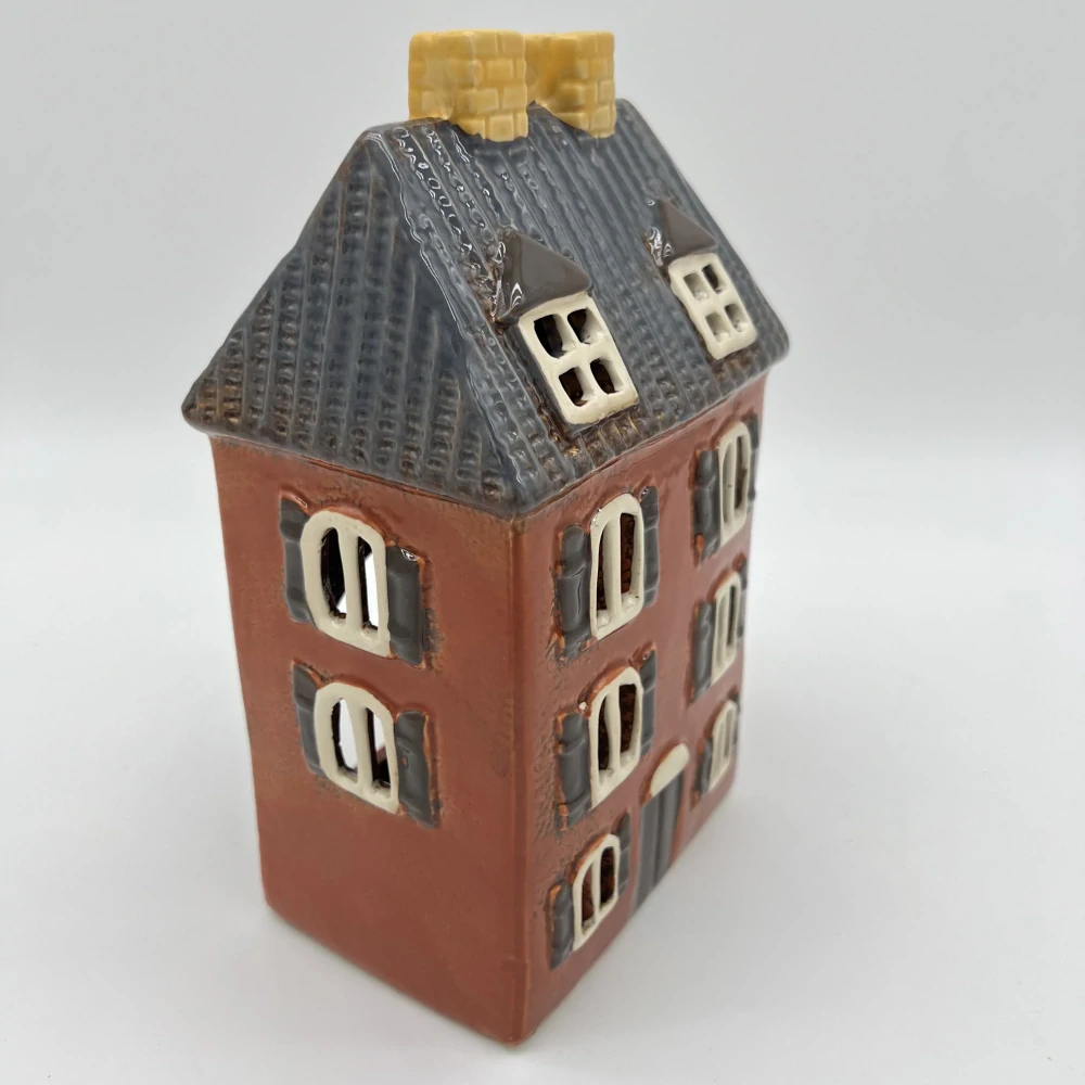 🏡✨ Keramický domeček na čajovou nebo LED svíčku ✨🏡