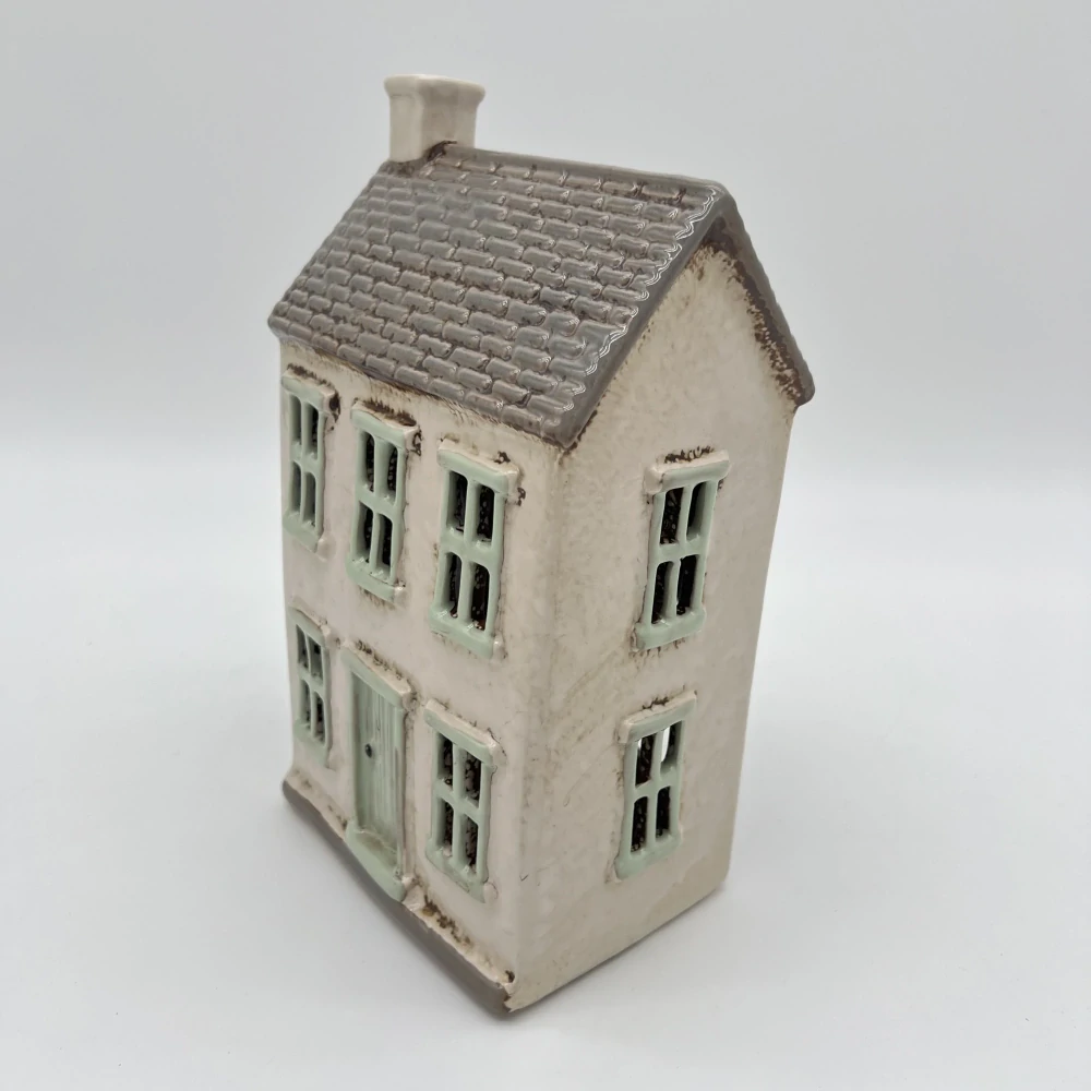 🏡✨ Keramický domeček na čajovou nebo LED svíčku ✨🏡