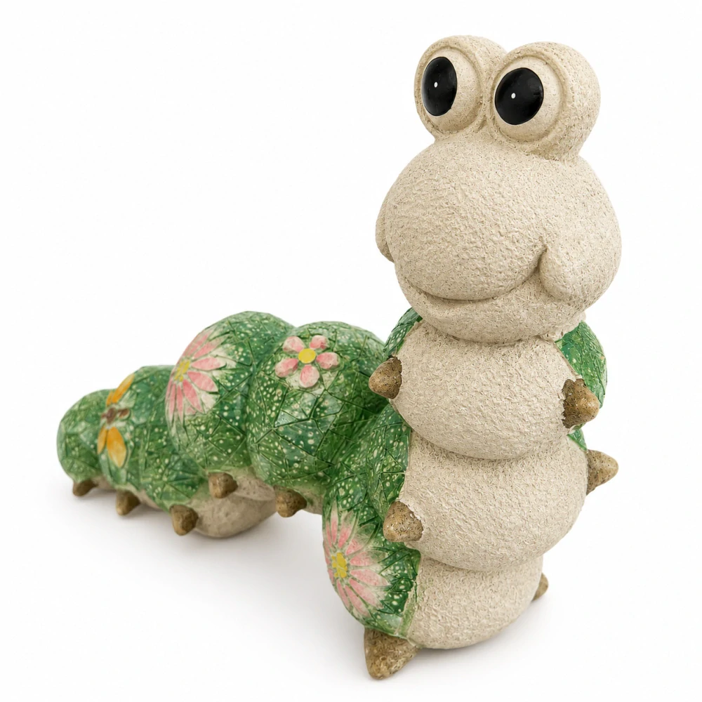 🐛✨ Veselá dekorativní housenka ✨🐛